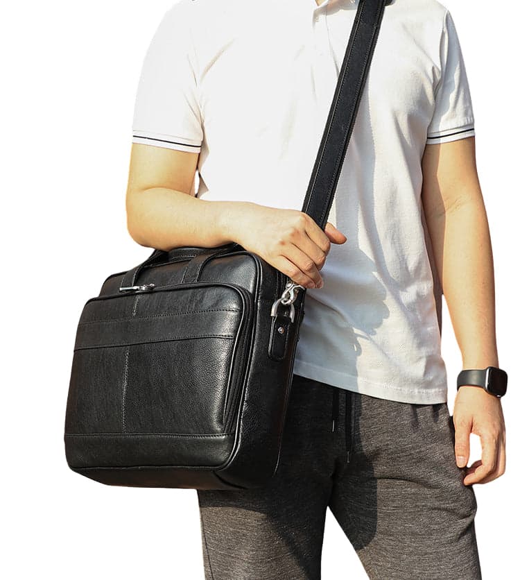 Valley Max 10L Genuine Leather Laptop Briefcase, photo 14
