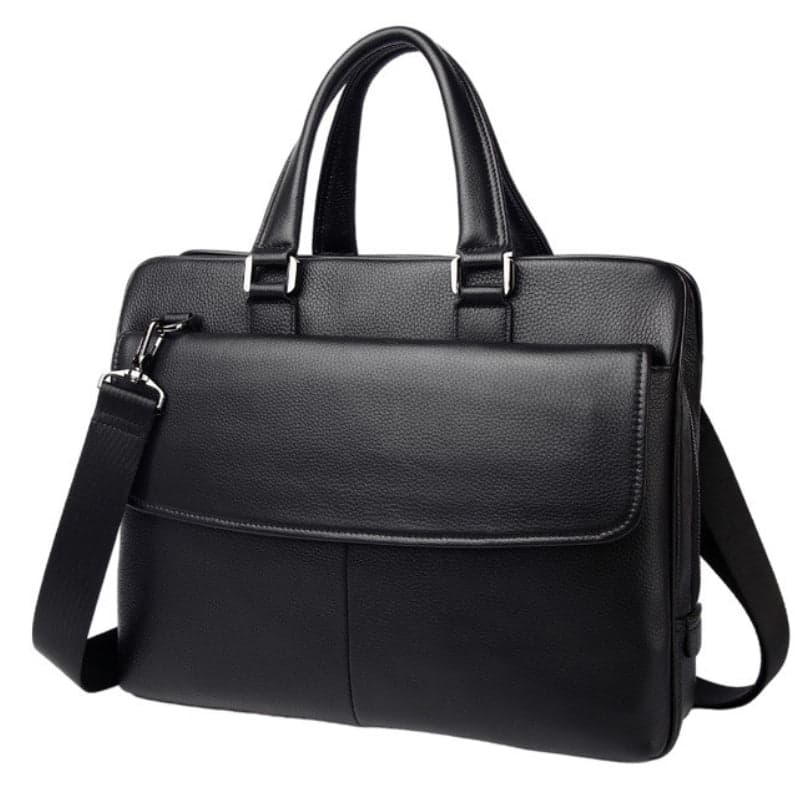 Brytheron Advanced 5L Cowhide Leather Laptop Briefcase
