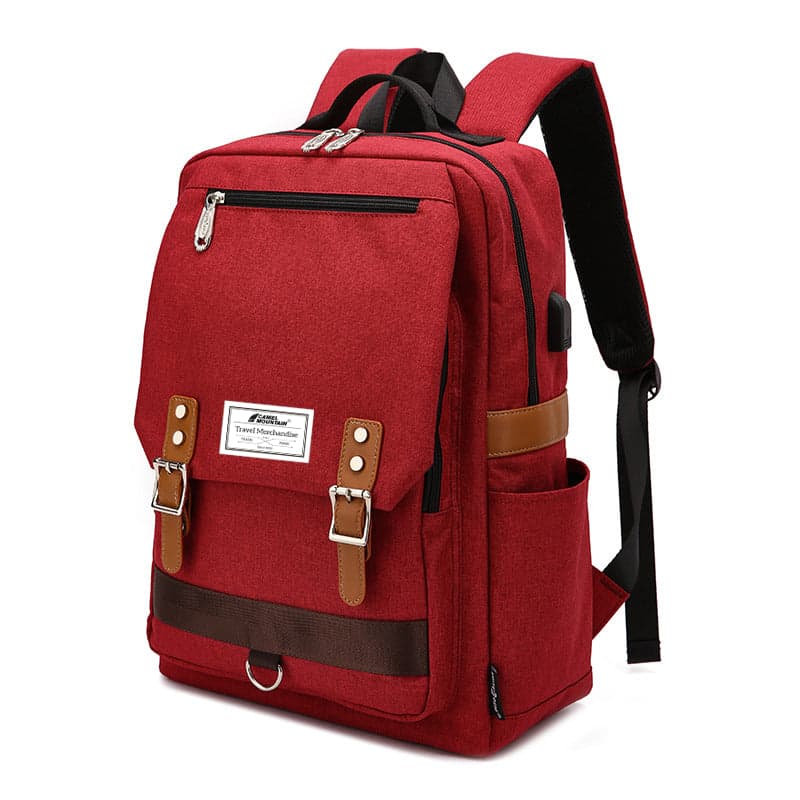 Asia™ Retro Laptop Backpack with USB Port, photo 6