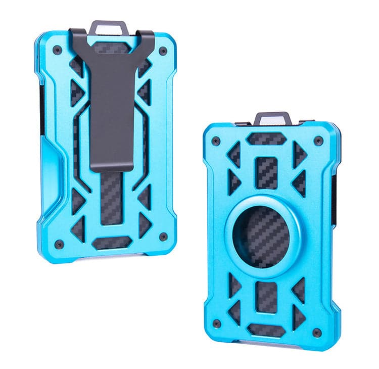Cybrion™ Ultra Aluminum RFID Wallet with AirTag Slot, photo 11