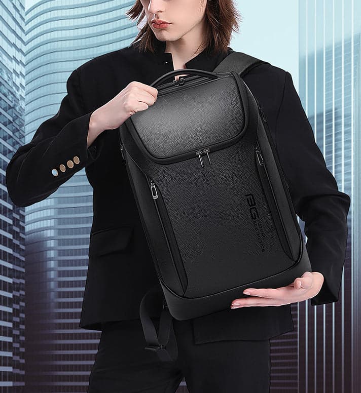 The CityView Prestige 28L Genuine Leather Laptop Backpack, photo 13