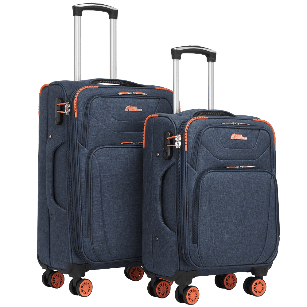 Americano Duo Soft Suitcase Set, 24" + 28"