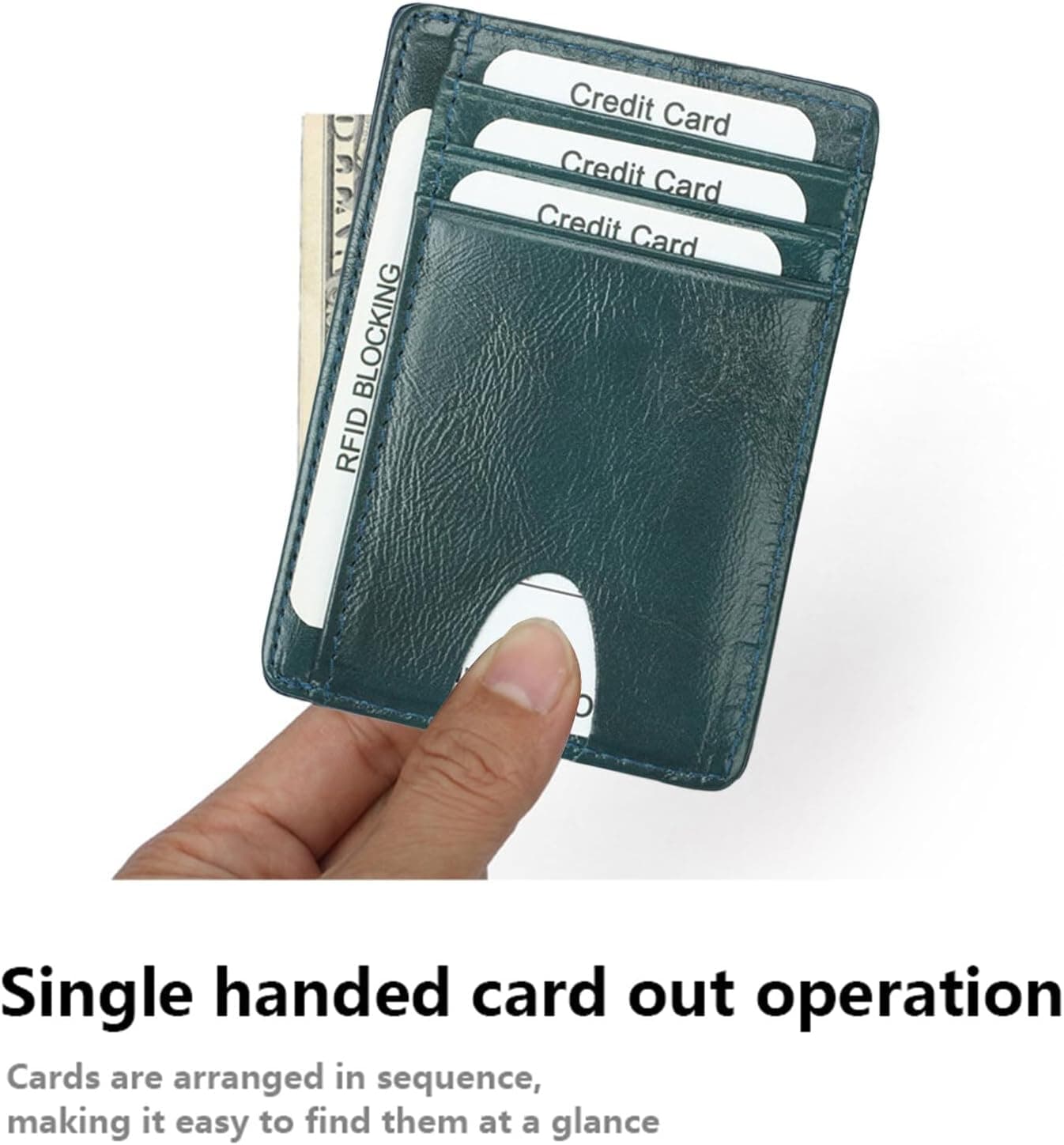 SlimFold™ Wallet with 6 Card Slots and RFID Protection, photo 3