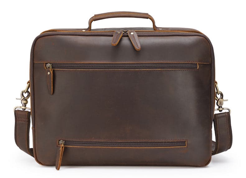 The Great Platinum 20L Genuine Leather Laptop Briefcase, 16", photo 13