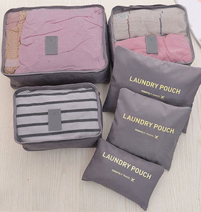 Riverโข 6-Piece Packing Cube Set, photo 3