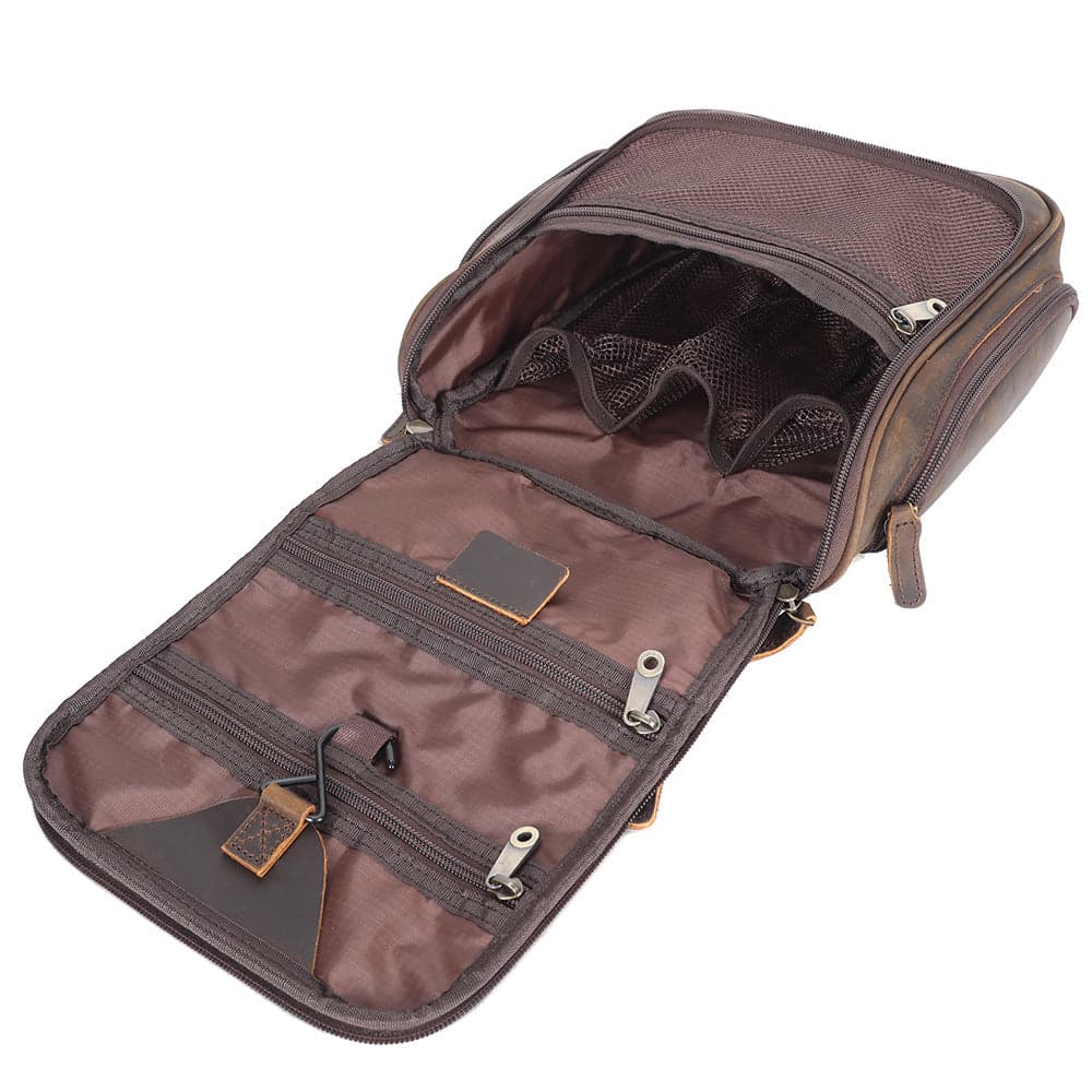 Zarneth™ Xtreme 10L Leather Travel Organizer Bag, photo 7