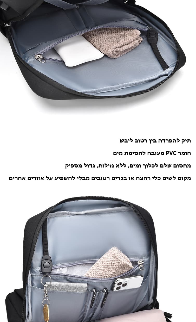 Nimbus Max Water-Repellent Laptop Backpack, photo 13