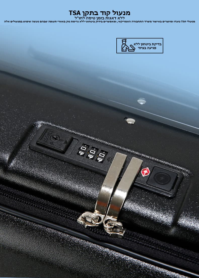 Vythor™ NexGen Smart Suitcase with USB Port and TSA Lock, photo 6