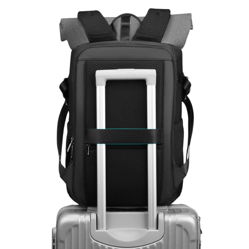Veraxil Luxe Expandable Roll-Top Camera and Laptop Backpack, photo 14