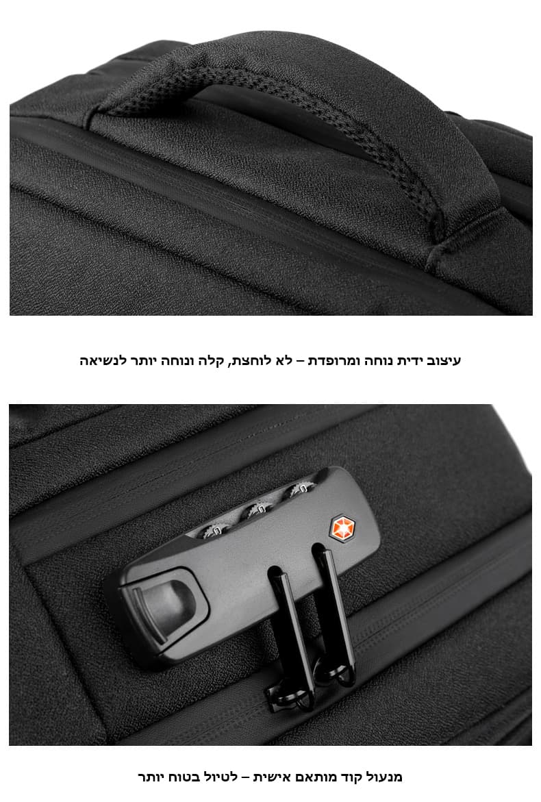 Ombrion Prime 26L Laptop Backpack with USB Port, photo 13