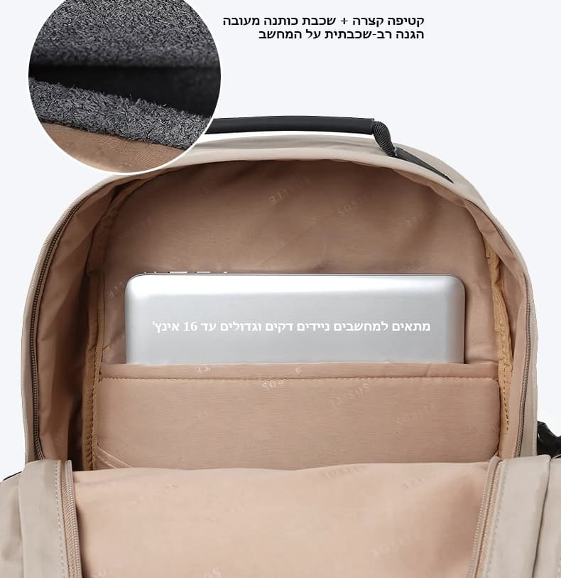 Nitronis™ 36L Anti-Theft Laptop Backpack, photo 5