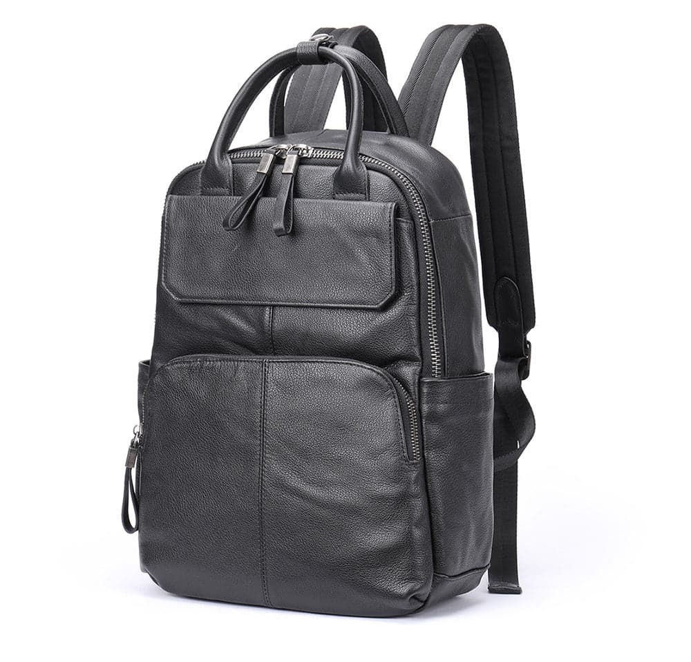 Cruiser Fusion 14" Genuine Leather Laptop Backpack