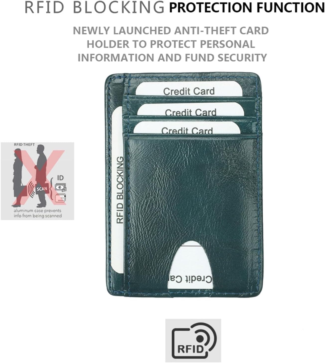 SlimFold™ Wallet with 6 Card Slots and RFID Protection, photo 9