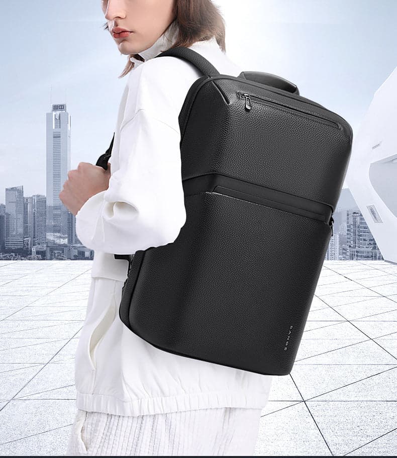 CrispHHorizon 22L Genuine Leather Laptop Backpack, photo 12