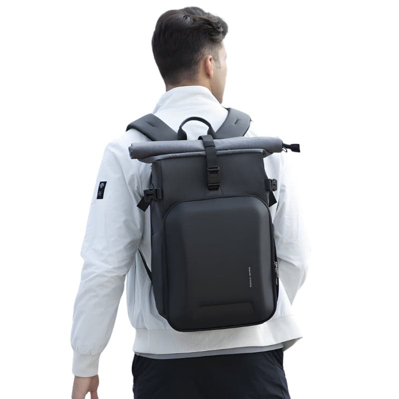 Veraxil Luxe Expandable Roll-Top Camera and Laptop Backpack, photo 10