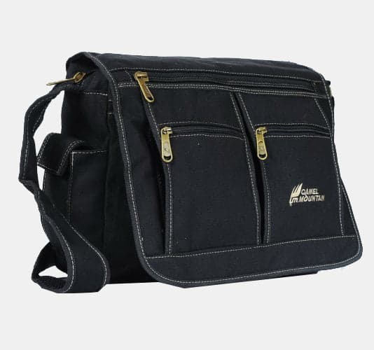 Camel Mountainยฎ Wingate Canvas Messenger Bag
