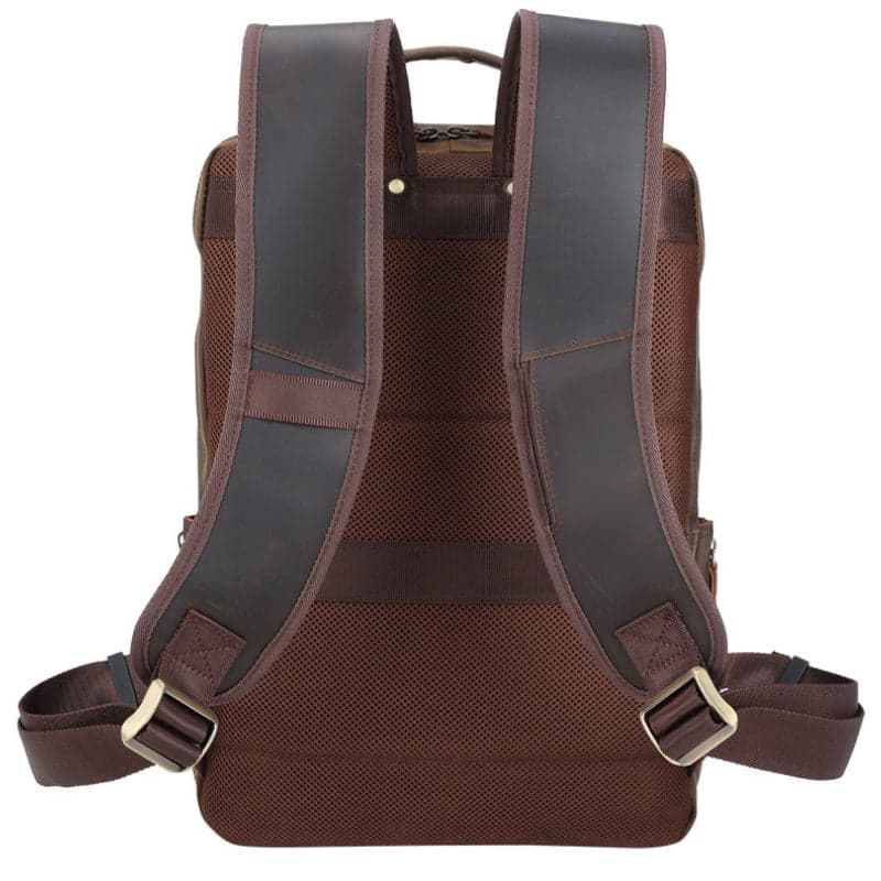 Quornex ProX 35L Genuine Leather Laptop Backpack, photo 10