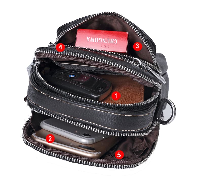 The Bahamasโข Pro Genuine Leather Crossbody Bag, photo 6