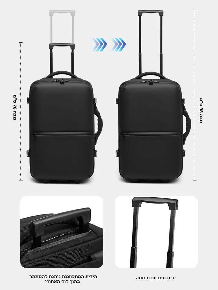 Nexa™ Turbo 20" Rolling Backpack with Vacuum Compression, 55L, photo 7