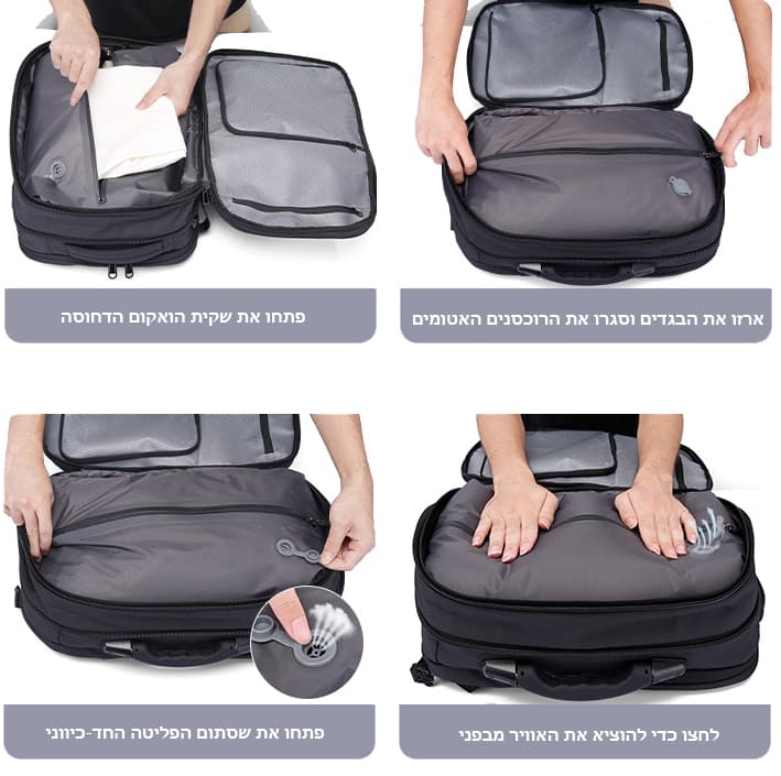 Orion 24L Expandable Vacuum Laptop Backpack, photo 6
