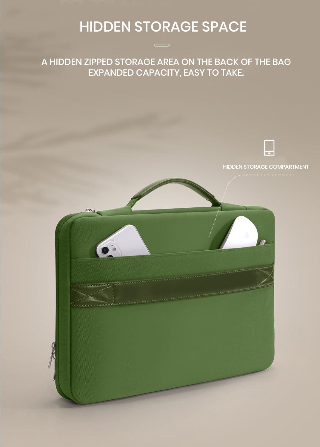 The TechPro Prime Lightweight Laptop Case for 10 to 16 Inch Laptops, photo 10