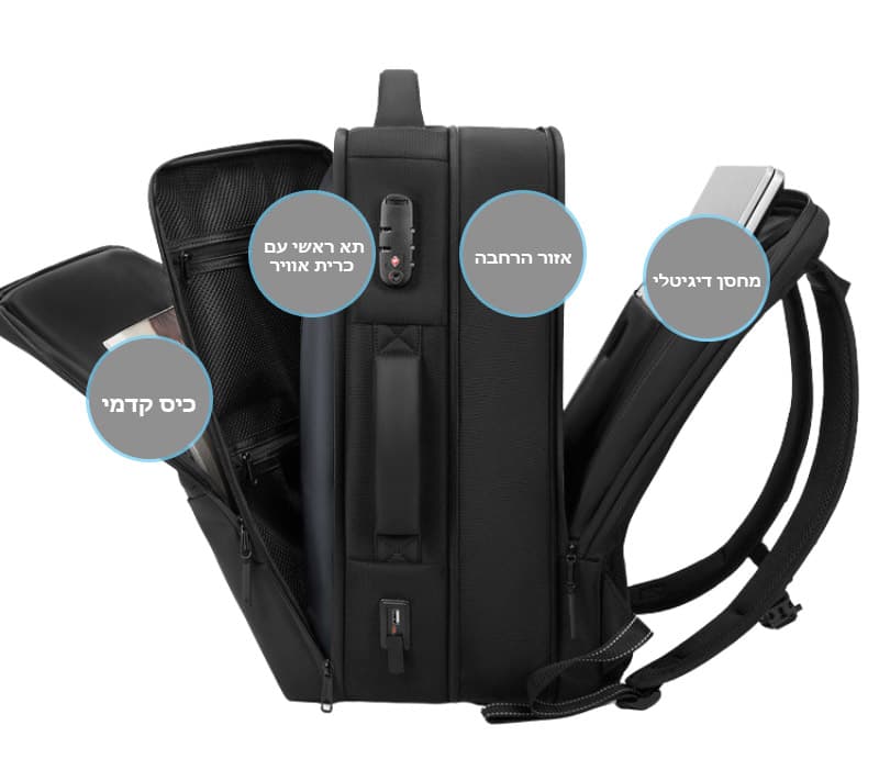 Aerithonโข Max 39L Backpack with Vacuum Compression, photo 11