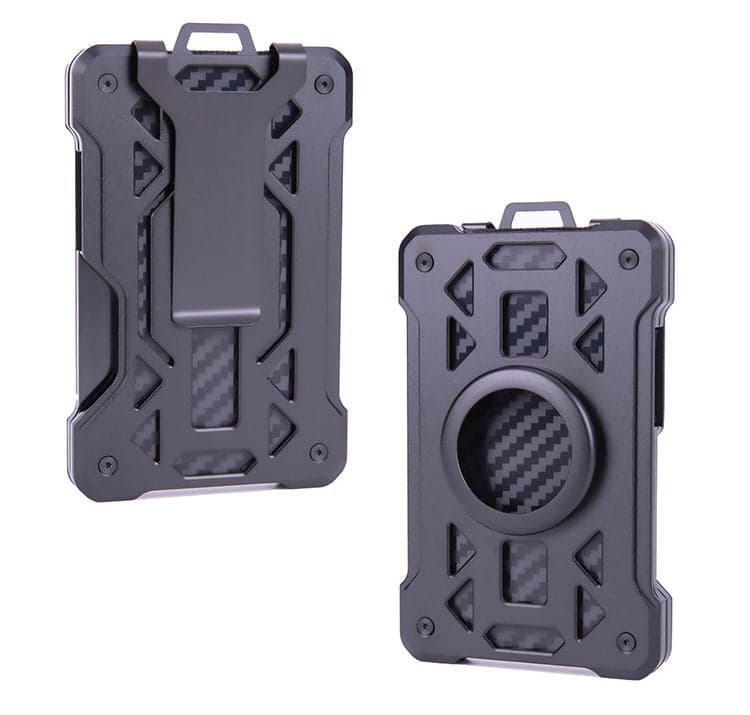 Cybrion™ Ultra Aluminum RFID Wallet with AirTag Slot, photo 4