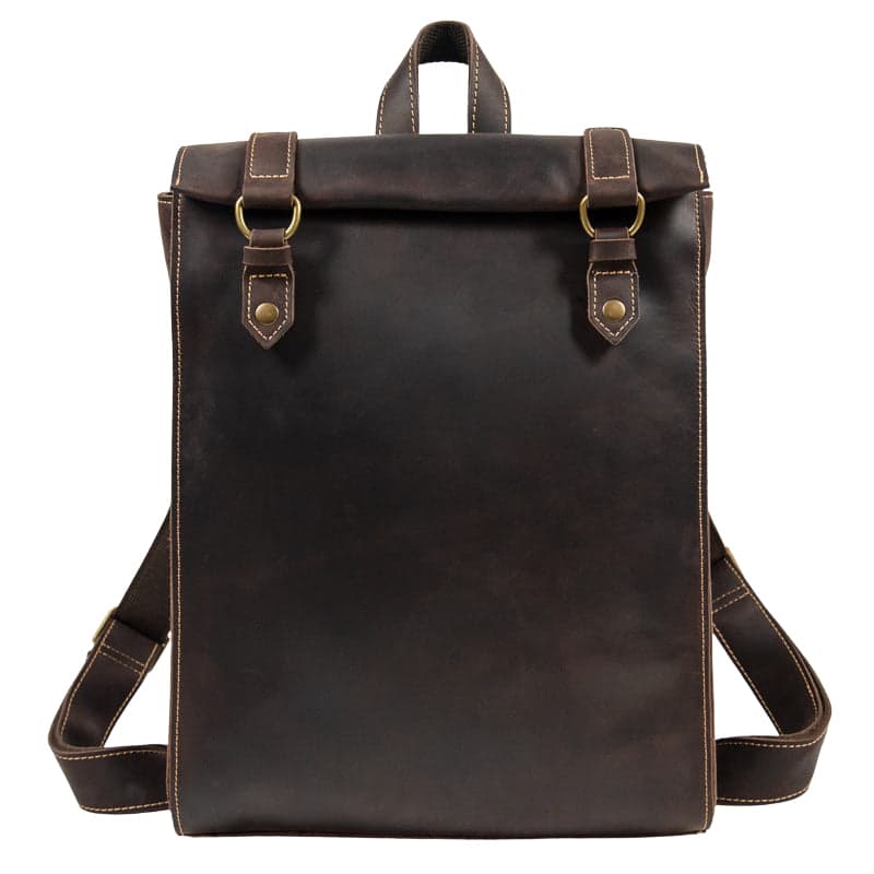 Dravion™ Evolve 20L Retro Leather Laptop Backpack