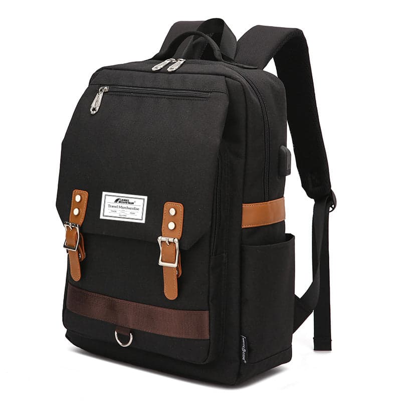 Asia™ Retro Laptop Backpack with USB Port, photo 3