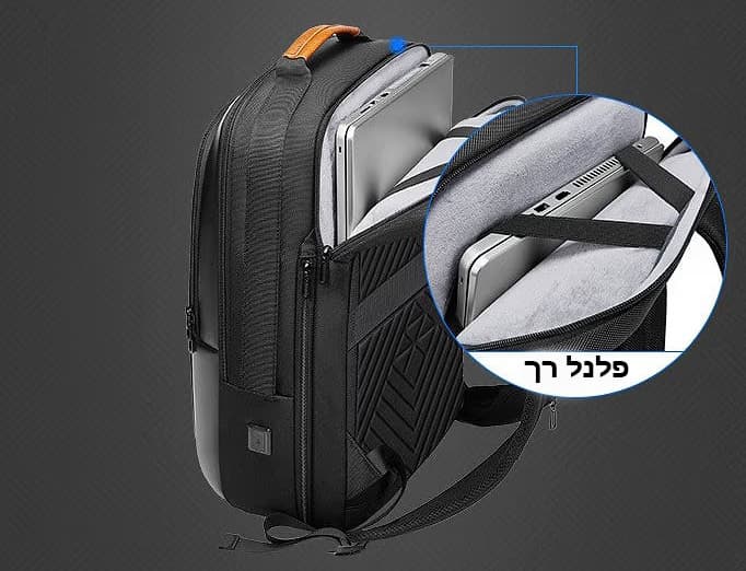 The Noir Edge 20L Laptop Backpack with USB Port, photo 8