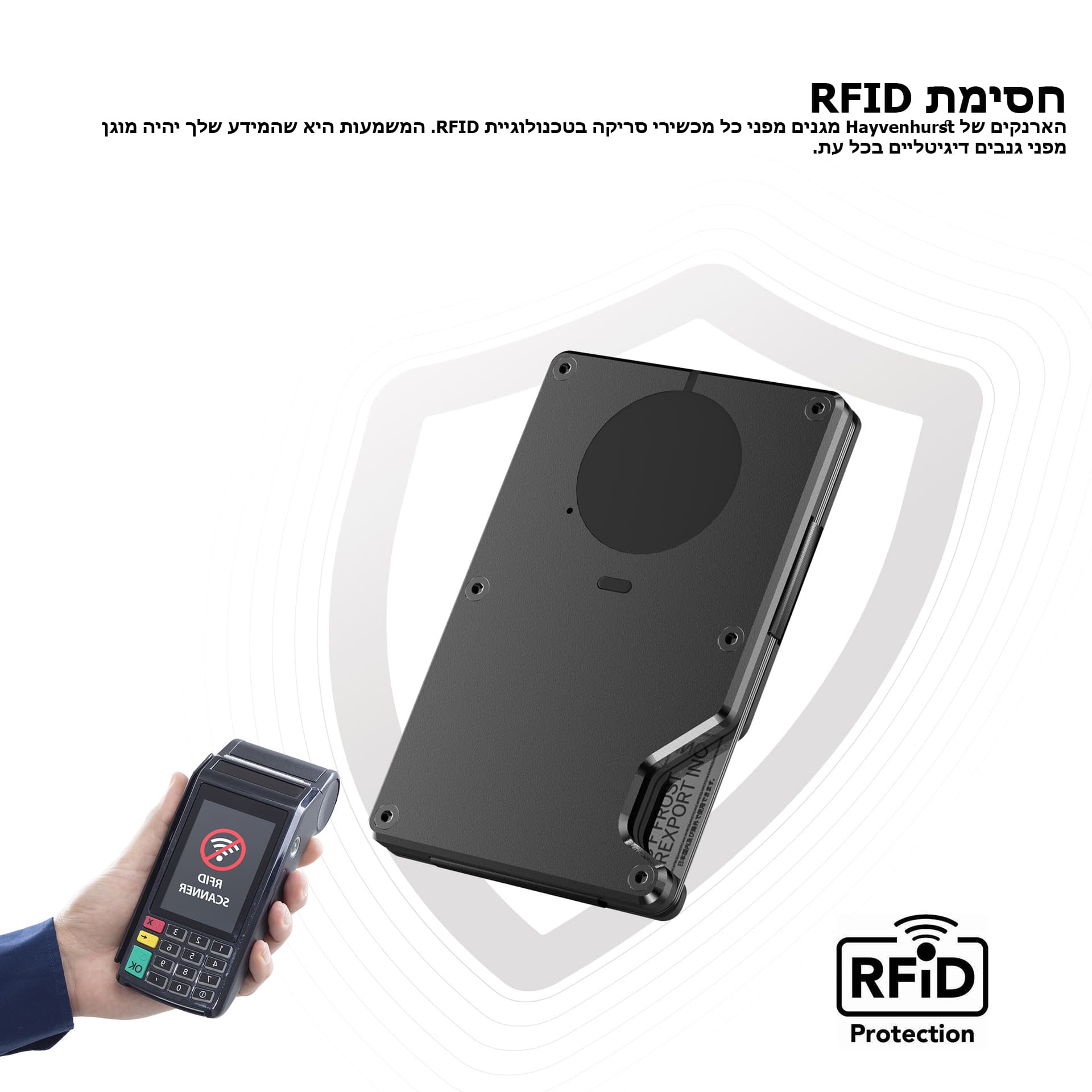 Pyvron™ Aluminum RFID Card Wallet, photo 8