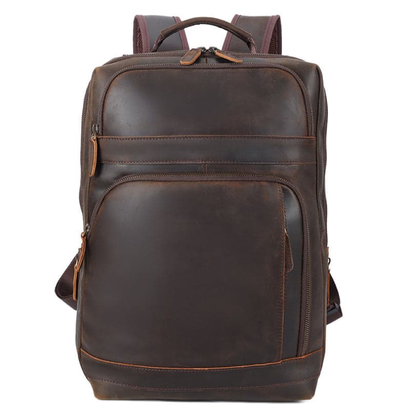 Ultrynox Exclusive 35L Genuine Leather Laptop Backpack