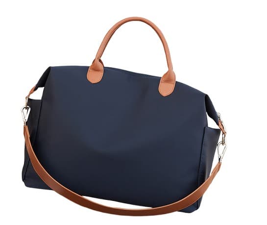 The Solarix™ Platinum Retro Laptop Bag