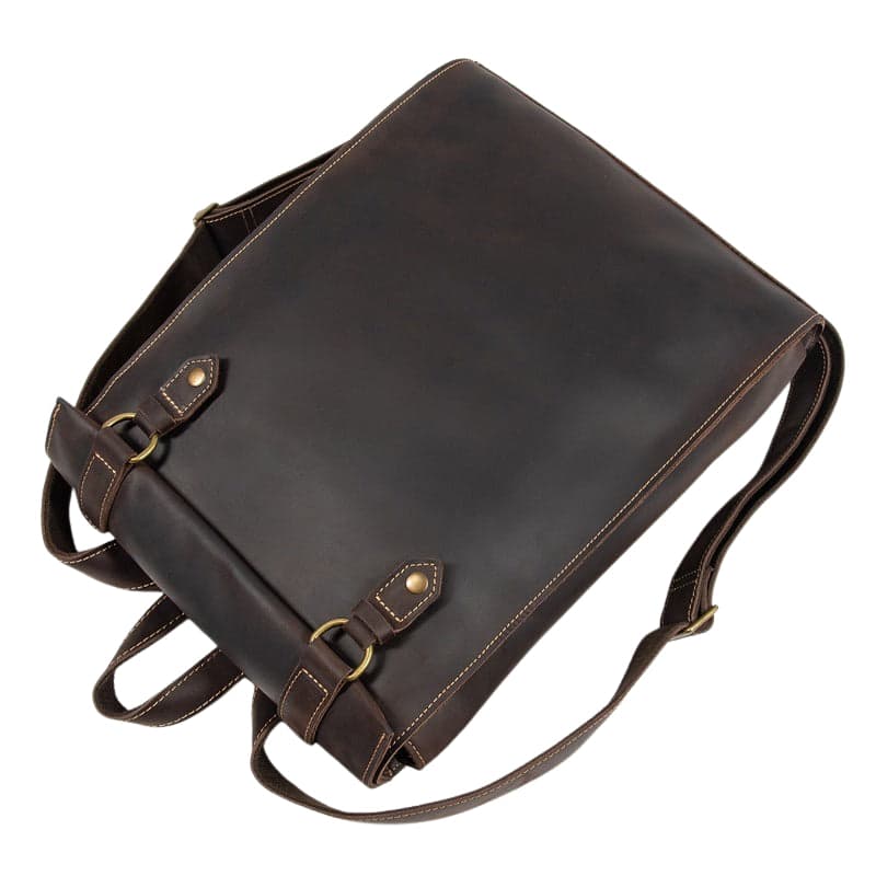 Dravion™ Evolve 20L Retro Leather Laptop Backpack, photo 11