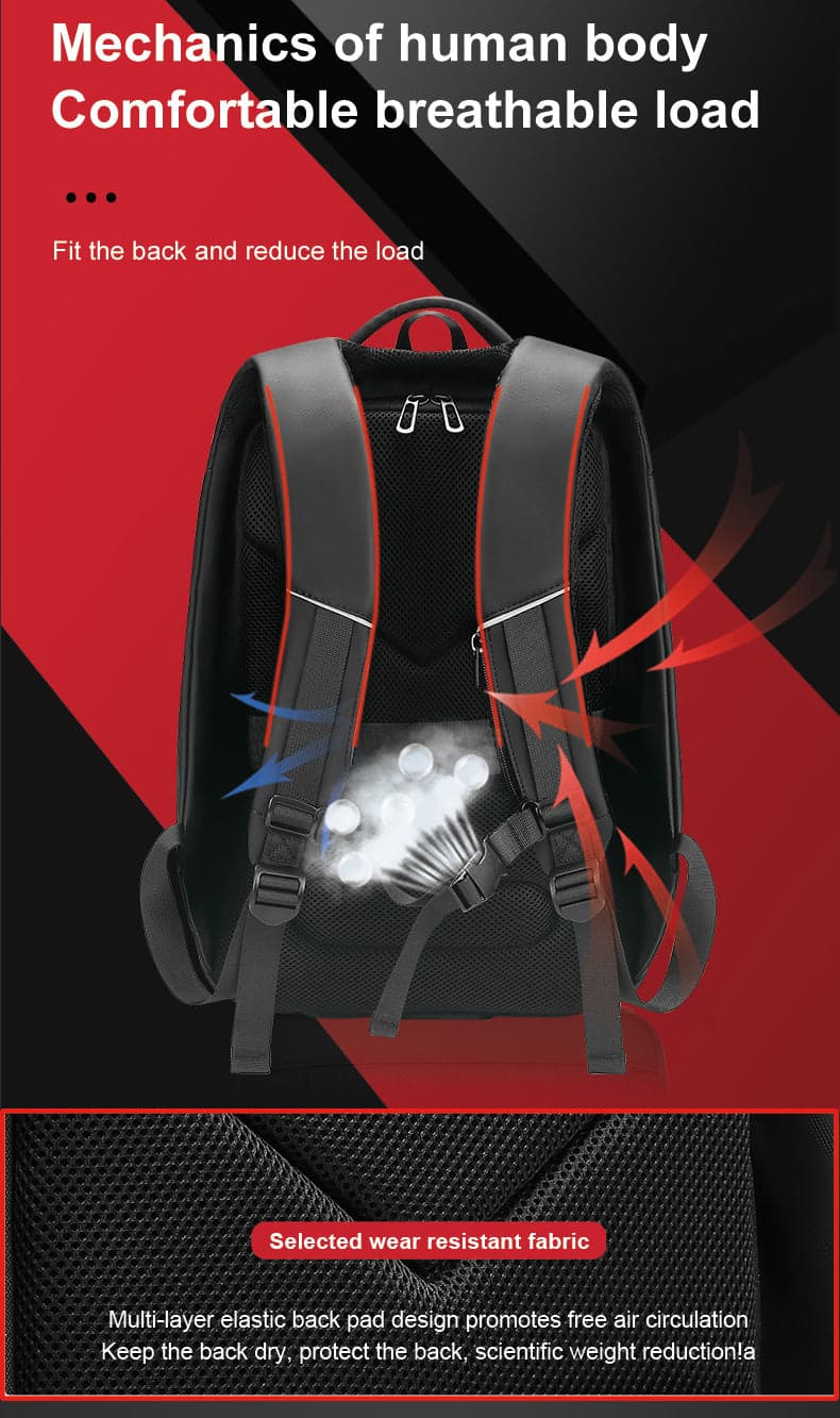 Veloce Quantum 35L Laptop Backpack with USB Port, photo 7
