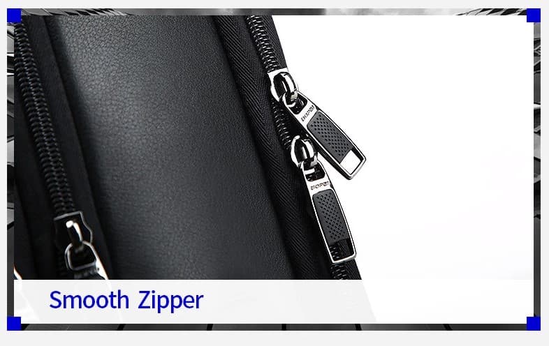 The Mulhens Leather Business Backpack with USB and Type-C, photo 10