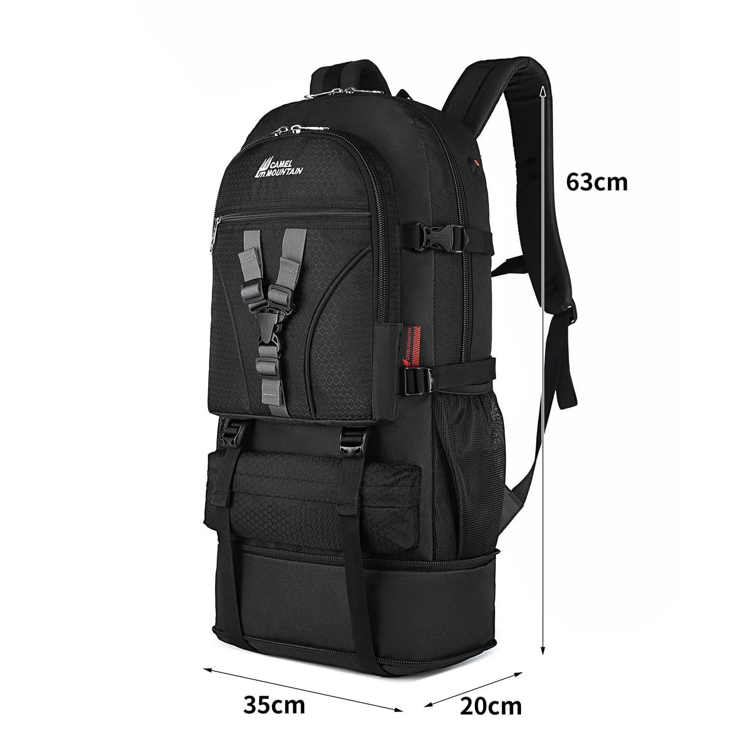 Camel Mountain® XL Mountaineer Expandable Backpack, photo 6