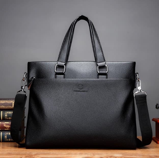 Eleganza 8L PU Leather Laptop Briefcase, photo 2