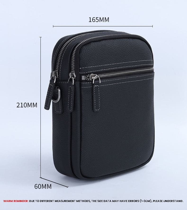 Aerosonic™ Max Water-Resistant Leather Crossbody Bag, photo 4