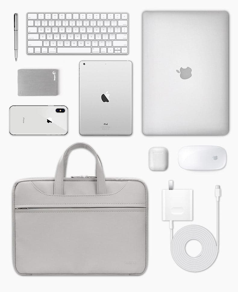 The Aliseek Pro PU Leather Laptop Bag, 10" to 16", photo 6