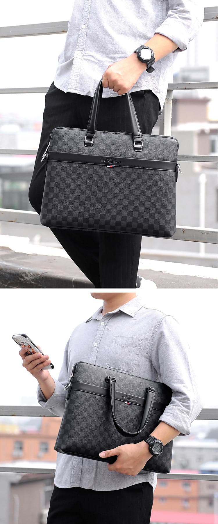 The Crusaders Pro Slim Laptop Briefcase for 14 Inch Laptops, photo 4