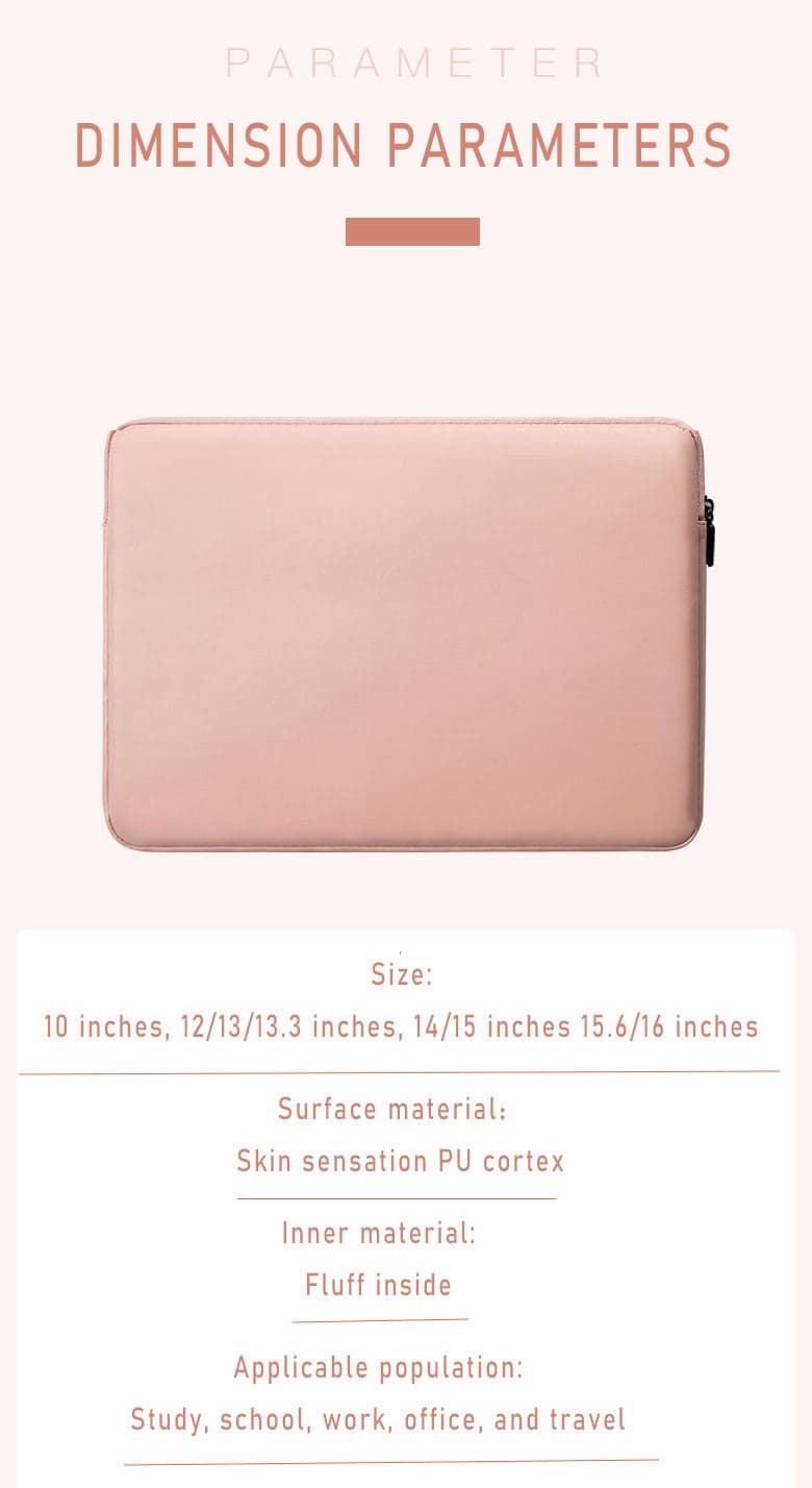 The Funda Prime Slim Laptop Case in Synthetic Leather, photo 3