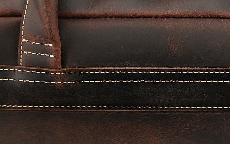 The Glide Pro 20L Genuine Leather Laptop Briefcase, 17", photo 6