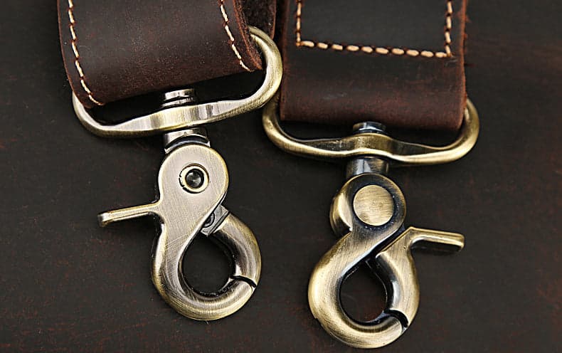 The Glide Pro 20L Genuine Leather Laptop Briefcase, 17", photo 9