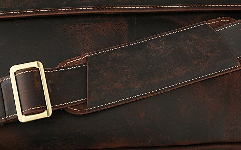 The Glide Pro 20L Genuine Leather Laptop Briefcase, 17", photo 5