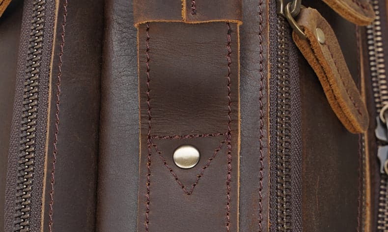 The Great Platinum 20L Genuine Leather Laptop Briefcase, 16", photo 6