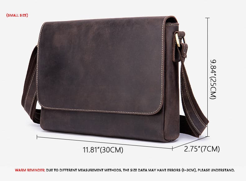 Gyroflux™ Xtreme Crazy Horse Leather Shoulder Bag, photo 6