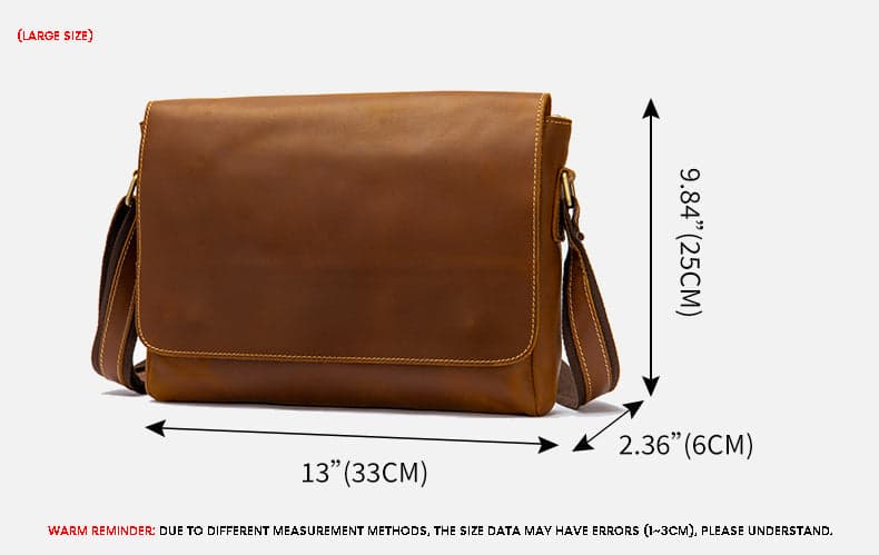 Gyroflux™ Xtreme Crazy Horse Leather Shoulder Bag, photo 7