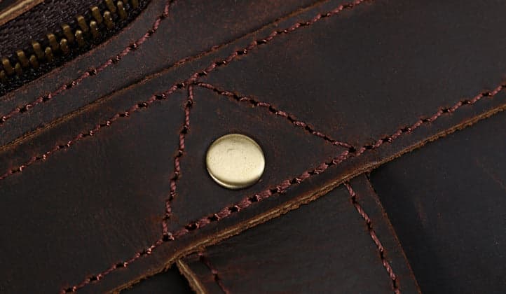 The Hamster Pro 20L Genuine Leather Laptop Briefcase, 17", photo 3