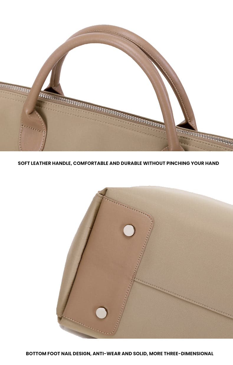 The Solarix™ Platinum Retro Laptop Bag, photo 5